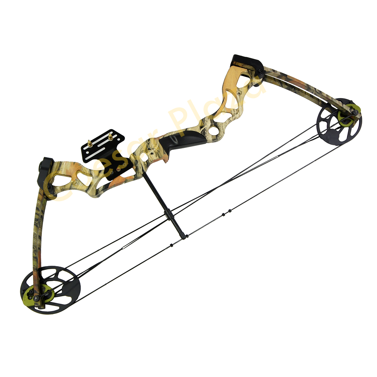 40 70 Lb Black Tree Camo Camouflage Archery Hunting Compound Bow 75